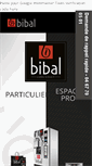 Mobile Screenshot of cafes-bibal.fr